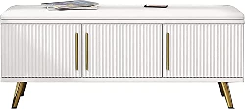 LILIKY Change Shoe Stool Multi-functional Entrance Change Shoe Stool Shoes Storage Bench