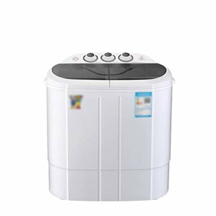 Washing Machines Portable Compact Mini TwinCylinder Washing Machine For Apartment,Hotel,Dorm,Blue Light S(mini washing machine)