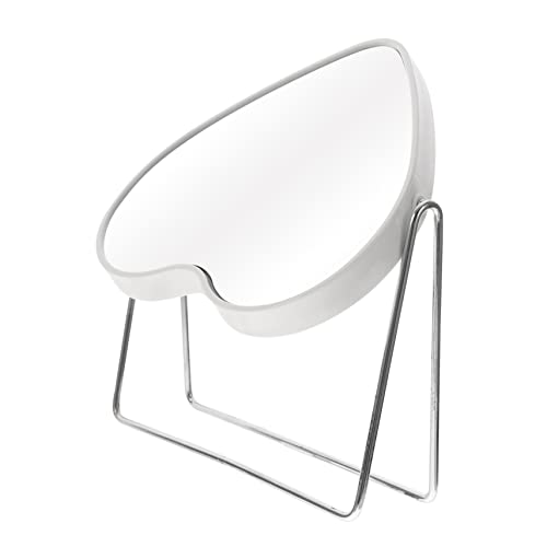 FOMIYES 4pcs double sided makeup mirror square mirrors make up holder double sided mirror travel mirror with magnification office tables for home