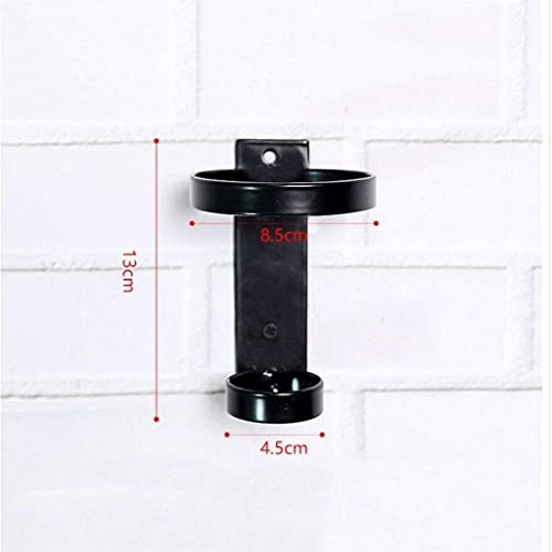 NEOCHY Wrought Iron Wine - Hanging Wall Wine Rack Display Rack Rack Upside Down Wine Bottle Rack