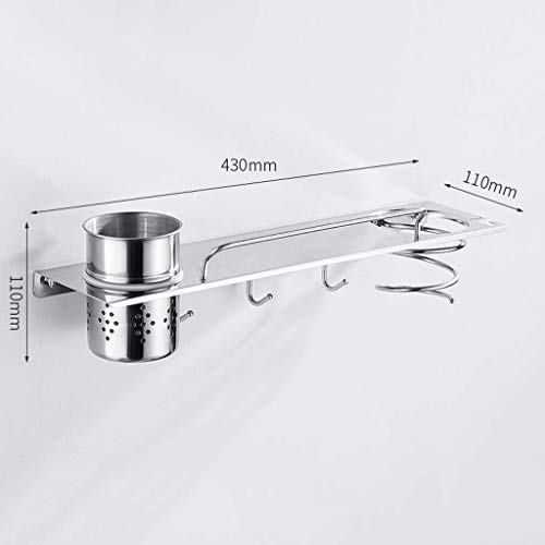 RSOCHS Towel Rack Stainless Steel Towel Rack Bathroom Bathroom Rack Bathroom Hardware Accessories