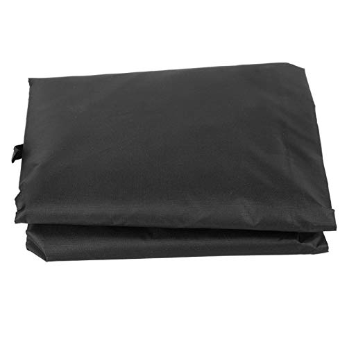 Swing Cushion, Multiple Colour Swing Waterproof Cushion Replacement 3‑Seat Chair Seat Cover for Outdoor Swing(black)