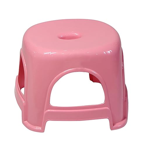 Shower Stool Plastic Stackable Footstool portable waterproof,for bedroom,bathroom,kitchen,living room etc.,A,28 * 22 * 20