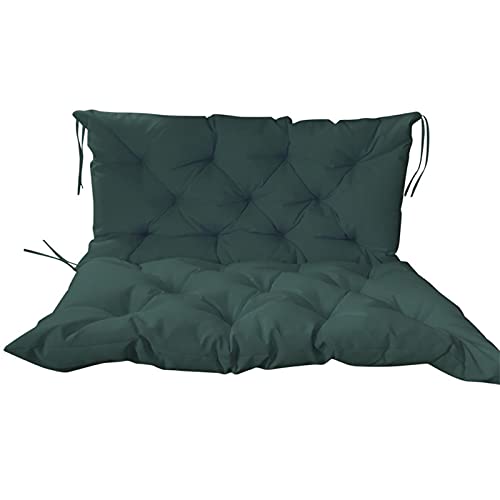 Indoor Outdoor Patio Garden Wicker Seat Bench Cushions Set Waterproof Anti UV 2 3 Seater Swing Backrest