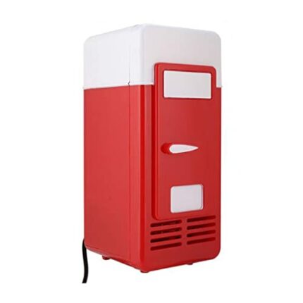 SDFGH PC USB Mini Refrigerator Fridge Portable Beverage Drink Can Cooler Warmer for Home Office Car Use Cooling Box