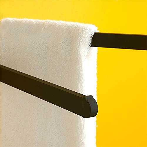 HIGOH Towel Racks, Towel Rail for Bathroom,Hand Towel Holder,Wall Mounted Rotating Towel Tack,Towel Holder Towel Bar Bathroom Accessories