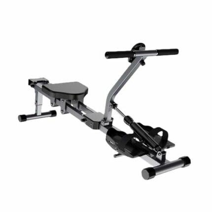 HAWEWE Hydraulic Rowing Machine For Home Use Resistance Adjustable Rower Machine With LCD Monitor Cardio Equipment Home Gym 330lbs Weight Max Cap
