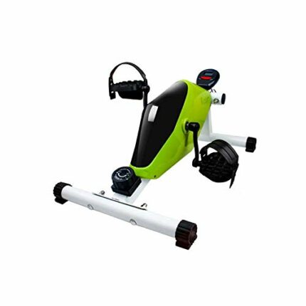 LUNEZY Mini Exercise Bike 8-Speed Resistance Adjustable Indoor Leg Rehabilitation Training Equipment