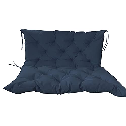 Indoor Outdoor Patio Garden Wicker Seat Bench Cushions Set Waterproof Anti UV 2 3 Seater Swing Backrest