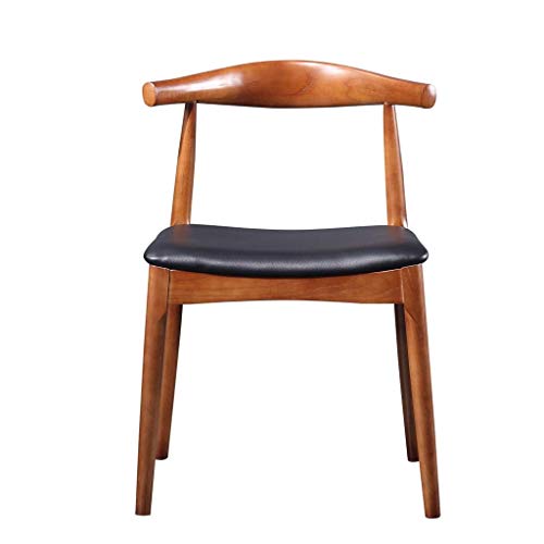 n/a Dining Chair Slipcovers Chair Solid Wood Backrest Dining Chair Leisure Horn Chair Office to Discuss Stool Outdoor Leisure Chair Bearing Weigh