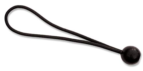 Bosmere Protector 6000 6-8 Seat Circular Patio Set Cover - Grey, U523 & Furniture Cover Bungee Ties, Pack of 10, Black, A510