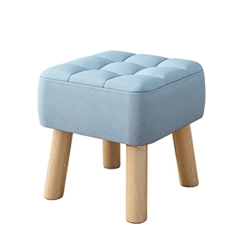 LUKEO Small Stool, Household Soft Bag, Low Stool Cushion, Foot Stool, Sofa Stool, Living Room, Coffee Table, Home (Color : 3-pack, Size : Talla �