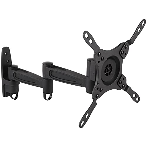 Intec brackets Extra strong extendable arm TV wall bracket mount guaranteed to fit flat Screen TVs 17 – 36 Inches. 180 degree Swivel with Tilt. S