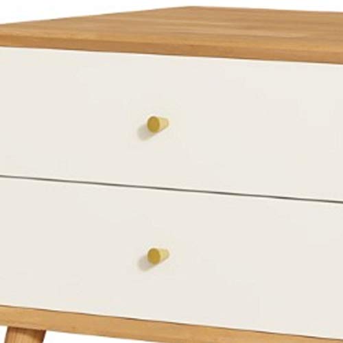 JYDQM Nordic Bedside Table Solid Wood Locker Storage Cabinet, Simple and Assembled Bedside Table