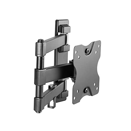 Intec brackets TV wall mount bracket for 17-29" TVs and Monitors. Tilts, swivels and extends. Max VESA 100x100. 20Kg weight capacity.