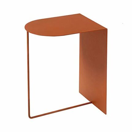 N/A Nordic Round Coffee Table Simple Golden Coffee Table Desk Living Room Minimalist Bed Iron Small Table Sofa Shelf