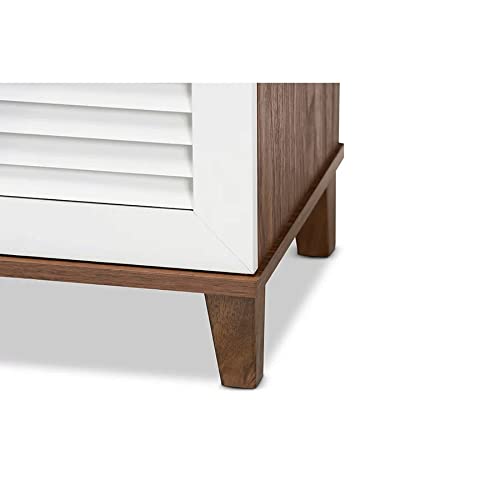 SDFGH Entrance Shoe Cabinet Hallway Storage Shoe Cabinet Wooden Storage Space Saving Rack