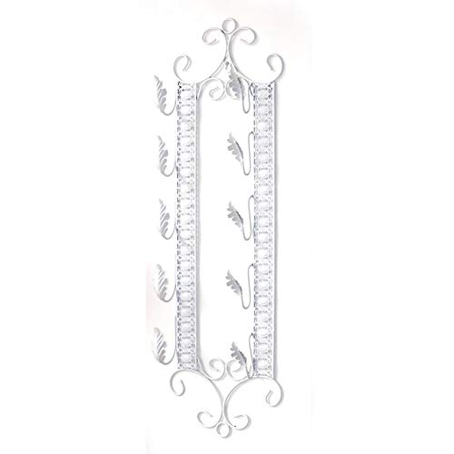 DLOETT Vintage Wrought Iron Home Wall Hanging Wine Rack for Hanging Upside Down Wine Bottle Racks, Creative Bar Wall Hanging Wine Racks, Cafes, B