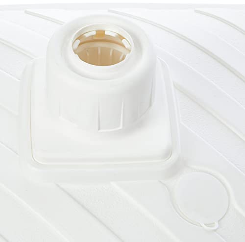 greemotion Fillable Umbrella Base with Bottom Rollers and Pull Handle - Plastic Umbrella Stand can be filled with approx. 40 l of Water or Sand -