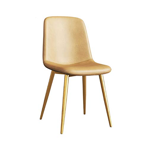 dining chair Kitchen Dining Room Furniture Chairs Faux Matte Suede Leather Dining Chairs with Backrest Soft Cushion And Sturdy Metal Legs For Off