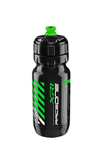 RaceOne - XR1 600ml Water Bottle Black/Green