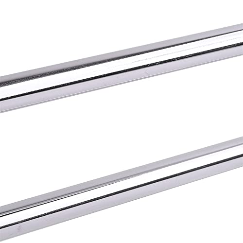 HIGOH Towel Racks, Towel Rail for Bathroom,Stainless Steel Double Bars,Hand Towel Holder Bathroom Kitchen Wall-Mounted Towel Holder,2 Layer Towel