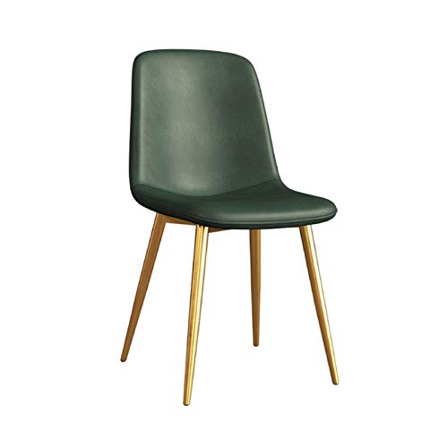 dining chair Kitchen Dining Room Furniture Chairs Faux Matte Suede Leather Dining Chairs with Backrest Soft Cushion And Sturdy Metal Legs For Off