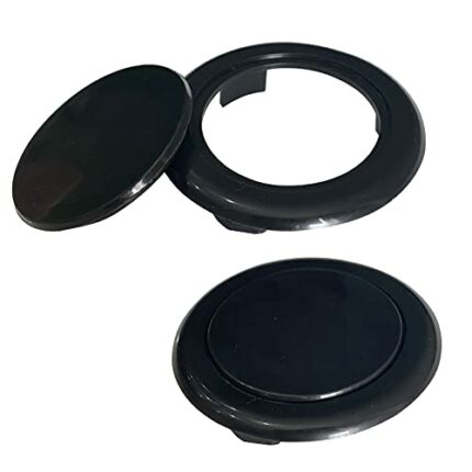 DBOO 2 Inch 2 Pcs Parasol Table Insert Patio Table Umbrella Hole Ring with Cap Parasol Hole Rings Plug Set Standard Size Umbrella Hole Plug for G