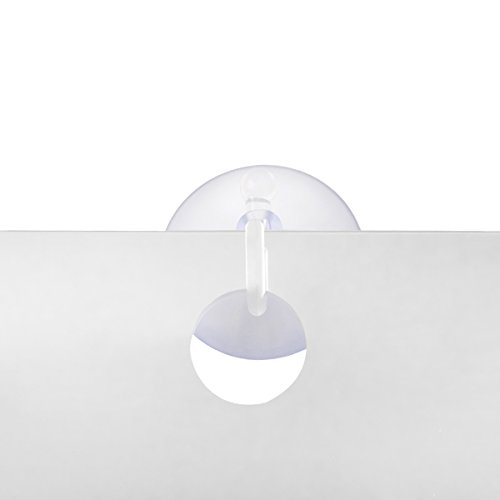 QSHAVE Fog Free Shower Mirror Large Size with Suction Hood and Adhesive Hook Fogless Shaving