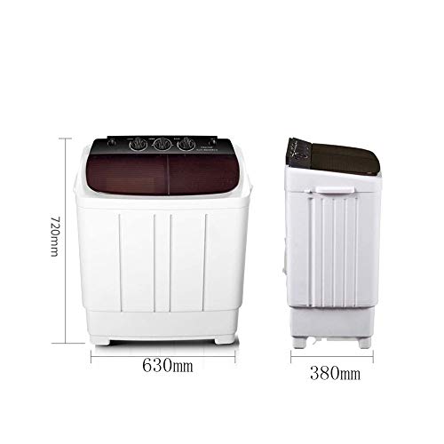 XIAOJUN Washing Out One-piece Double-barrel Double-cylinder Small Household Semi-automatic Mini Washing Machine