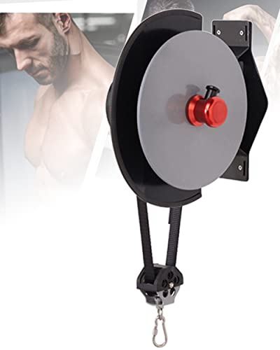 Wall-mounted Eccentric Flywheel Training Equipment, Variable Resistance Centrifuge pully Trainer, Home Gym Strength Training Equipment with Acces