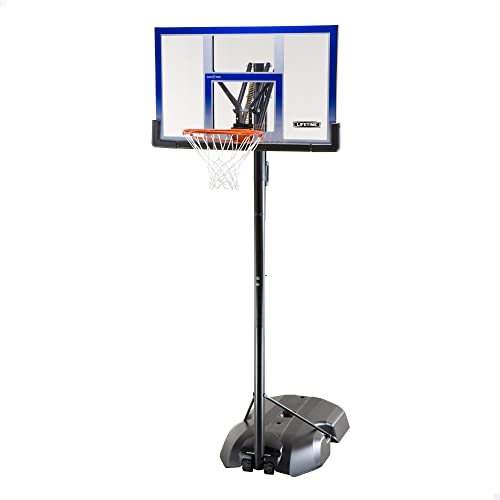 Lifetime Front Court Steel-Framed Shatterproof Portable Basketball System