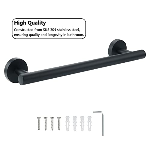 HIGOH Towel Racks,Towel Holder Towel Rail for Bathroom, Towel Rail, Bathroom Hand Hand Towel Holder Wall Mounted Kitchen Towel Holder, Bathroom S