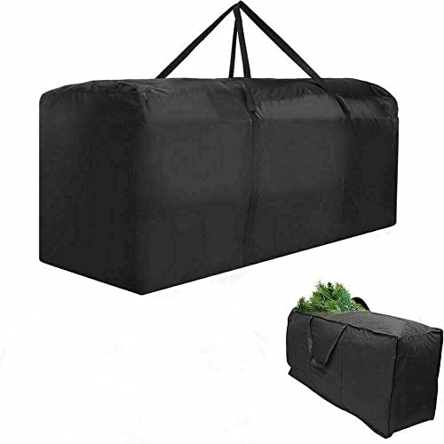 MAGIIN Garden Cushion Storage Bag, 173x76x51cm Waterproof Outdoor Heavy Duty Furniture Cushion Storage Bag Christmas Tree Storage Bag for Christm