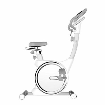 N/A Silver Spinning Bike Stationary Spin Bike with Resistance Exercise Bikes Indoor Cycling Bike