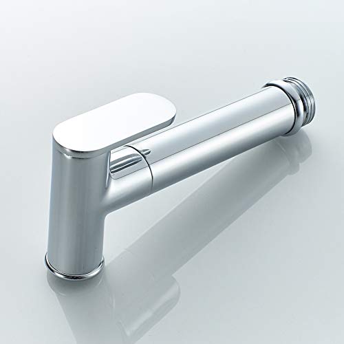 Ibergrif M20283 Handheld Bidet Sprayer Brass Toilet Sprayer Head Muslim Shattaf Shower Head Cloth Bathroom Diaper Sprayer for Pet Bathroom Toilet