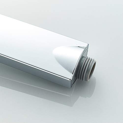 Ibergrif M20202 Shower Head, High Pressure Square Shower Heads, Universal Handheld Shower Head, Saving Shower Head, Rainfall Shower Head for Bath