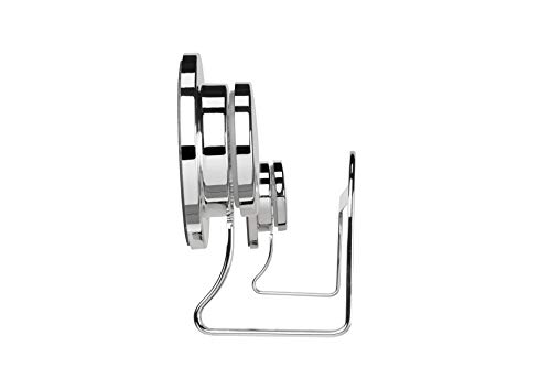 Croydex QM292941 Stick N Lock 2 Adhesive Towel Rail, 5 Year Rust Free Guarantee, Chrome