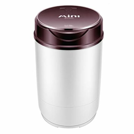 Washing Machines Mini Washing Machine,Portable Compact And Durable Design Household Single Barrel Children's W(mini washing machine) (Red)