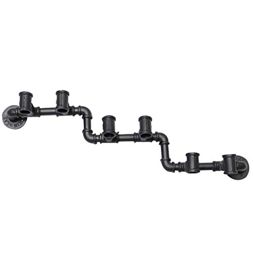 PIBM Fashion Creative Wine Cellar Distressed Wine Rack Personality Wall Decoration Vintage Storage Rack Reverse the Bottle J1111