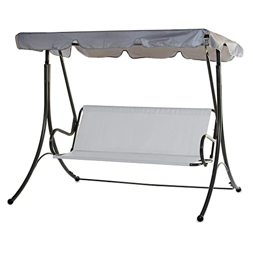 Kaket Replacement Swing Seat Cover, Outdoor Garden Swing Seat Cover, 600D Oxford Fabric Swing Chair Cover for Yard, Garden, Balcony Swing Chair (