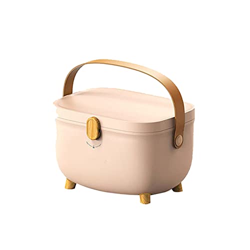 GAESHOW Medicine Box, First Aid Box, 2-Layer Multi Grid Large Capacity Medical Box Organizer, Portable Medicine Chest Storage Box, Medicine Stora