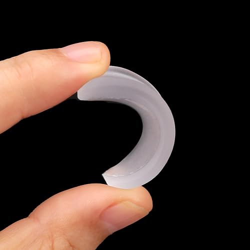 Toilet Seat Buffer, Pack of 20 Toilet Seat Bumpers, Toilet Seat Buffers Universal Replacement Bumpers, Toilet Seat Replacement Parts Buffers, Red