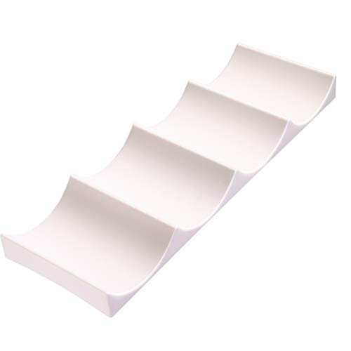 Hemoton Bottle Can Stacker, Silicone - Fridge Beer Cola Bottle Wine Racks Holders Organiser| Space Savers in Cabinet, Fridge, Pantry, Kitchen| Pe