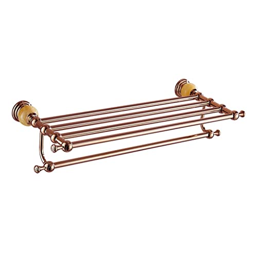 HIGOH Towel Racks,Bathroom Towel Rack Wall Mounted Towel Holder,Light Jade Bathroom Towel Rack,Bathroom Towel Holder,European Hardware