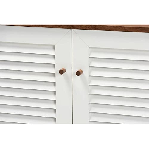 SDFGH Entrance Shoe Cabinet Hallway Storage Shoe Cabinet Wooden Storage Space Saving Rack