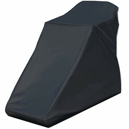 Jaimenalin Non-Folding Treadmill Cover Waterproof Treadmill Protective Cover Suitable for Indoor or Outdoor (Black)