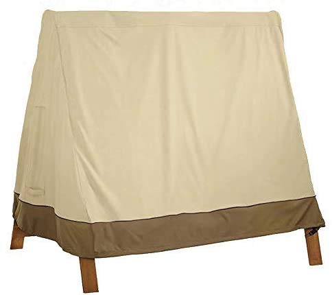 mychoose A Frame Swing Cover Garden Swing Seat Cover Waterproof Hammock Hanging Chair Cover Protector 182x139x170cm Dust Sun Proof Furniture Prot