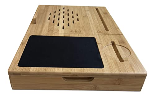 SmartFitness Universal Treadmill Desk, Treadmill Laptop Holder, Treadmill Laptop Stand, Treadmill Laptop Desk, Treadmill Desk Attachment, Laptop