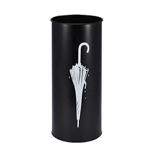 MiroDo Umbrella Stands Umbrella Stand Hook Drip Tray Stainless Steel Office Hotel Household Storage Bucket Walking Stick Storage Bin Stand (Color